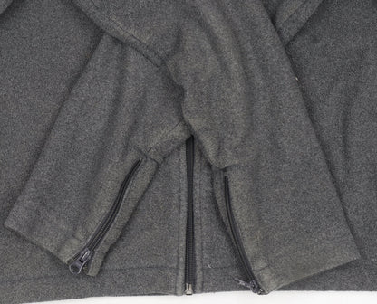 Womens UK Size M Gap Grey Full Zip Hoodie