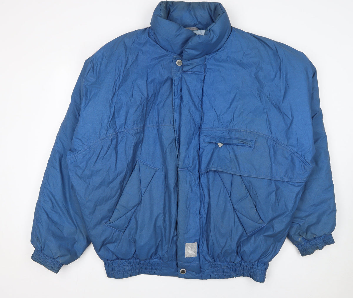 Mens UK Size L Luhta Blue Puffer Jacket