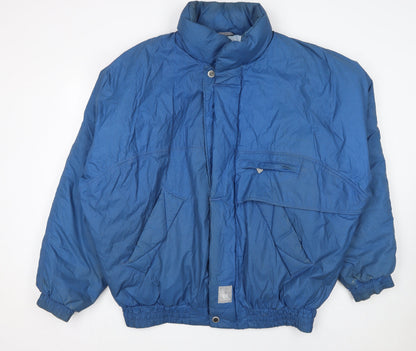 Mens UK Size L Luhta Blue Puffer Jacket