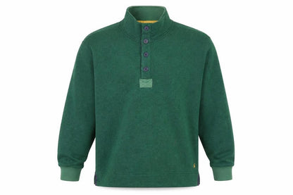 Mens UK Size 2XL Joules Green Henley Sweatshirt