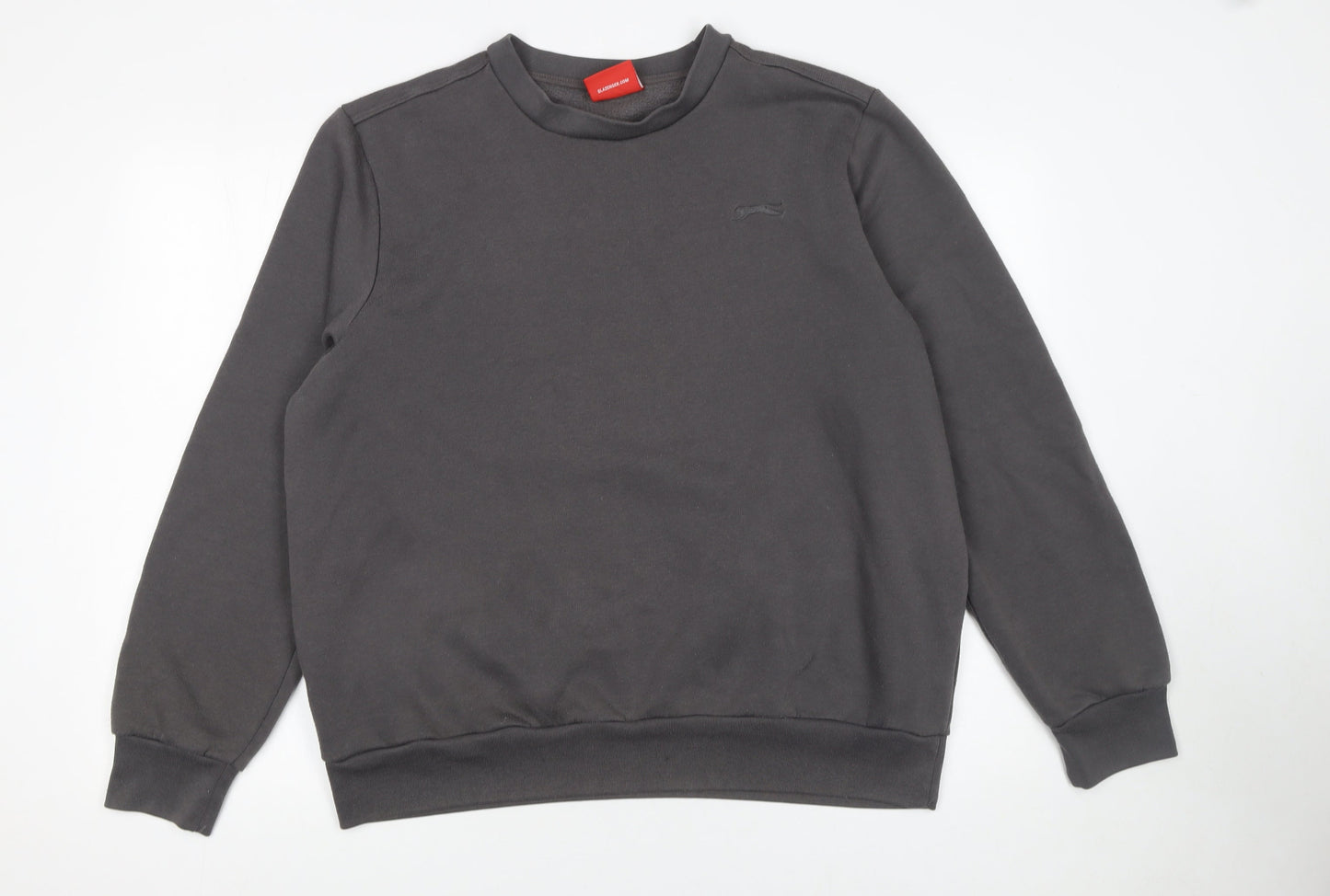 Mens UK Size L Slazenger Grey Pullover Sweatshirt