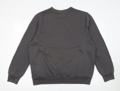 Mens UK Size L Slazenger Grey Pullover Sweatshirt