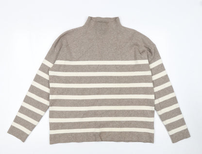 Womens UK Size L Tahari Beige Pullover Jumper
