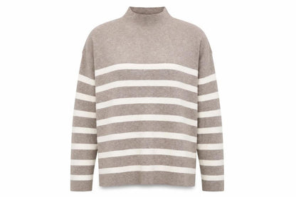 Womens UK Size L Tahari Beige Pullover Jumper