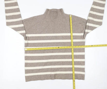 Womens UK Size L Tahari Beige Pullover Jumper