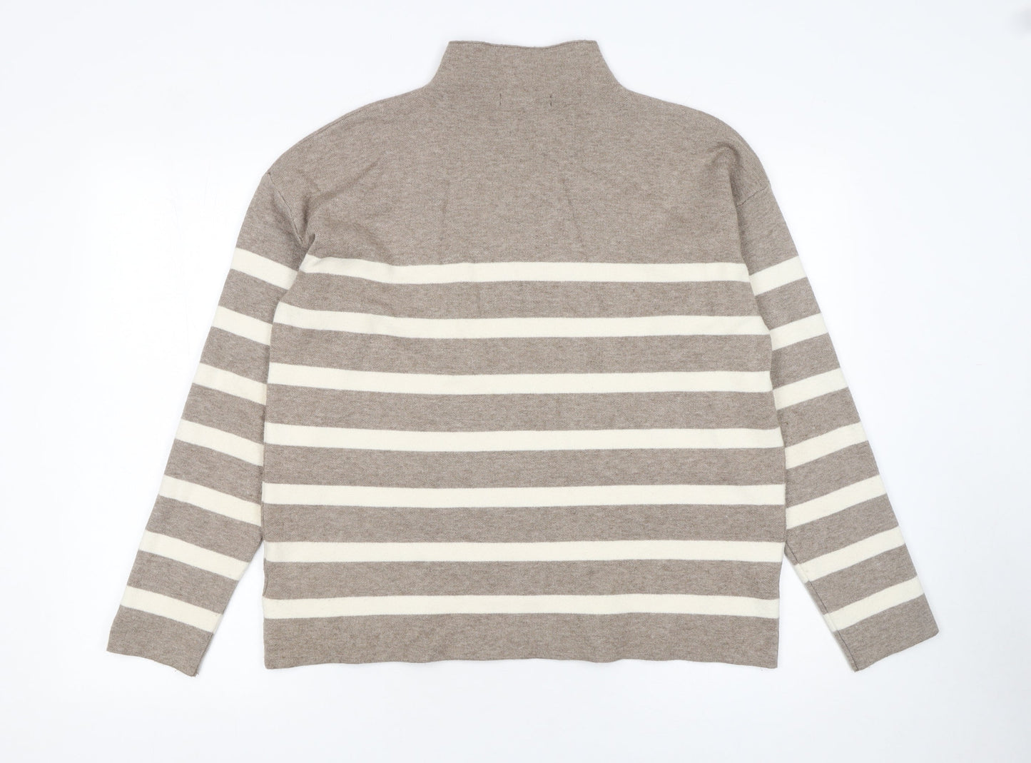 Womens UK Size L Tahari Beige Pullover Jumper