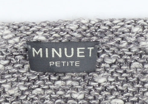 Womens UK Size L Minuet Grey Pullover Jumper