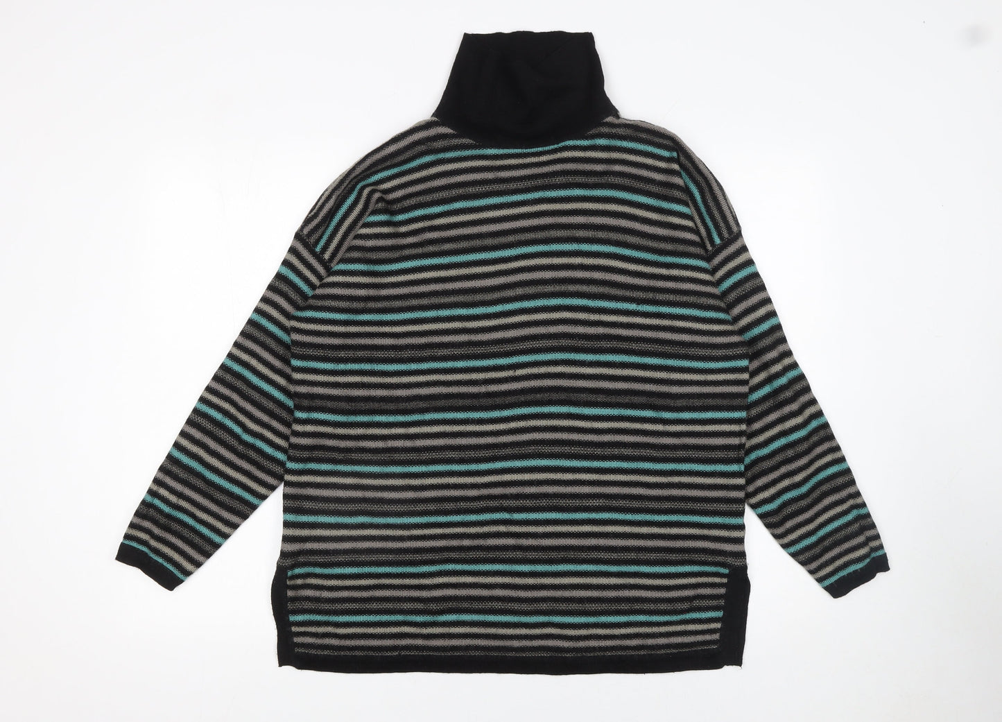 Womens UK Size M Planet Black Pullover Jumper