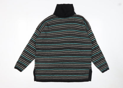 Womens UK Size M Planet Black Pullover Jumper