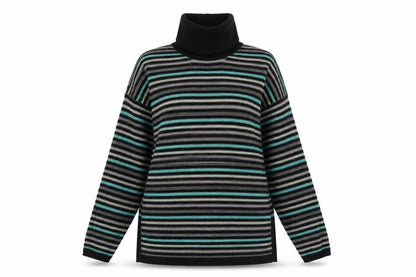 Womens UK Size M Planet Black Pullover Jumper