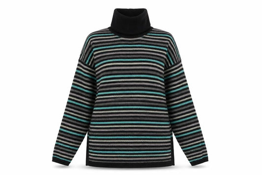 Womens UK Size M Planet Black Pullover Jumper