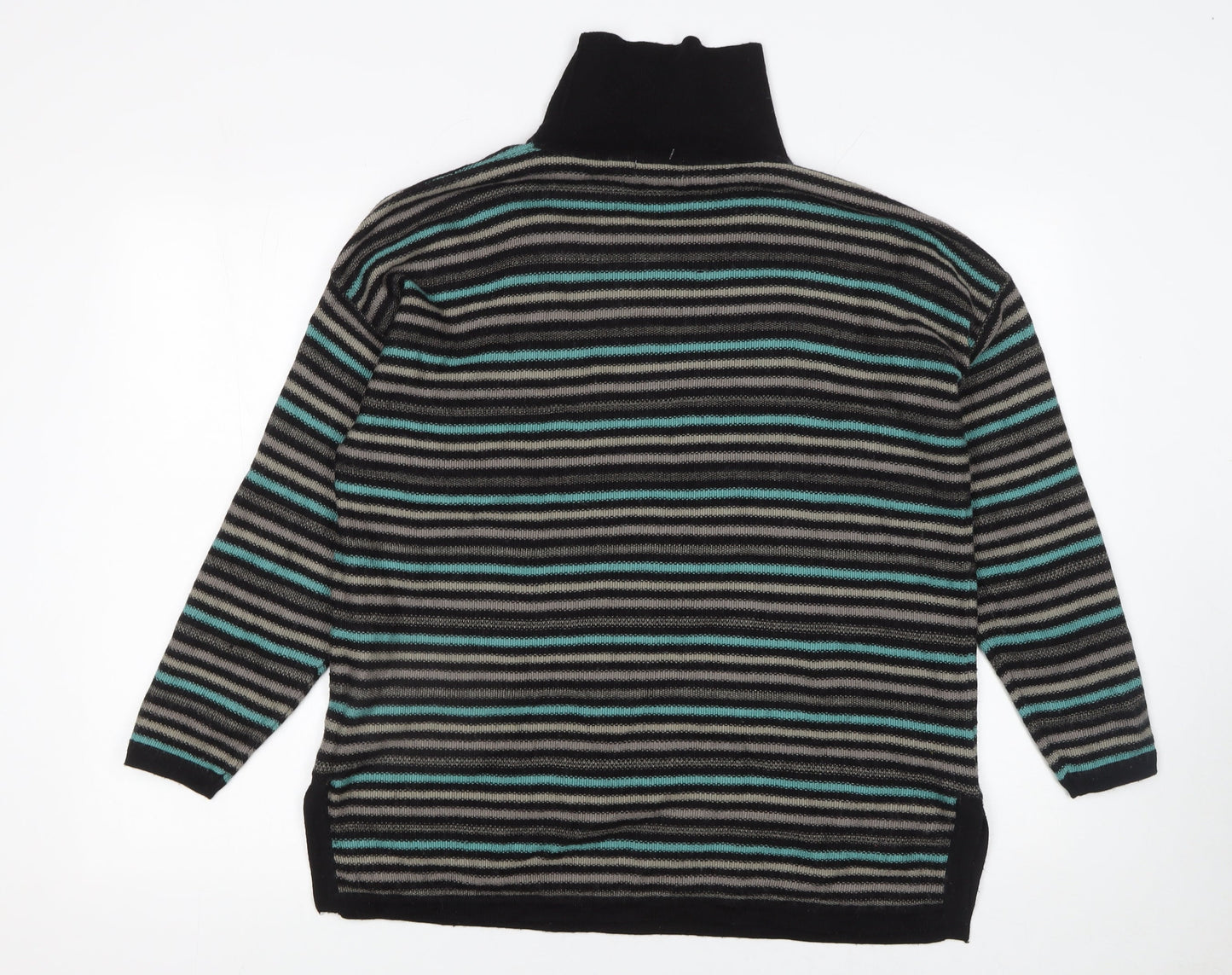 Womens UK Size M Planet Black Pullover Jumper