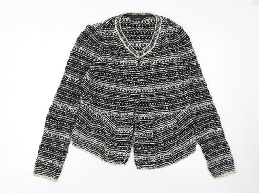 Womens UK Size 14 Dorothy Perkins Black Cardigan Jumper