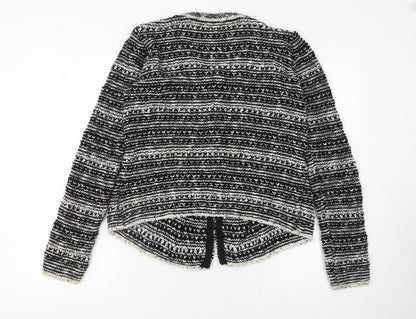 Womens UK Size 14 Dorothy Perkins Black Cardigan Jumper