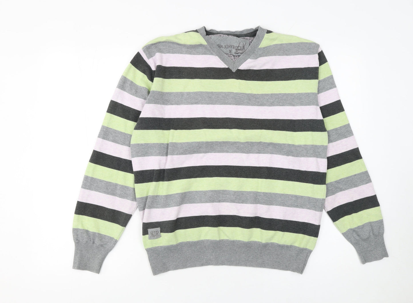 Mens UK Size M Debenhams Multicoloured Pullover Jumper