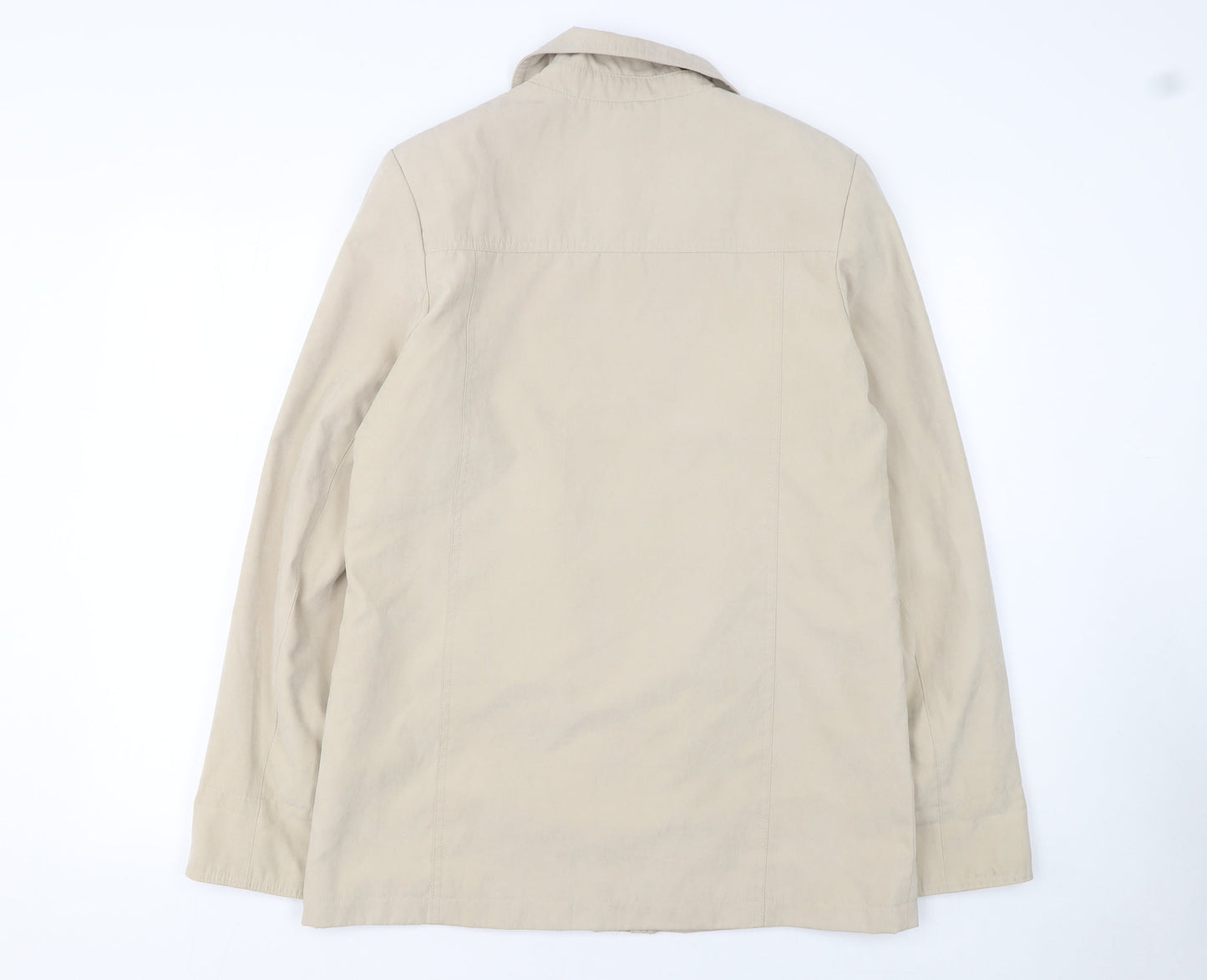 Womens UK Size 12 EWM Beige Basic Jacket