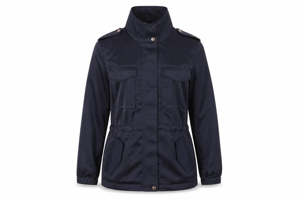 Womens UK Size 10 NEXT Blue Military Jacket