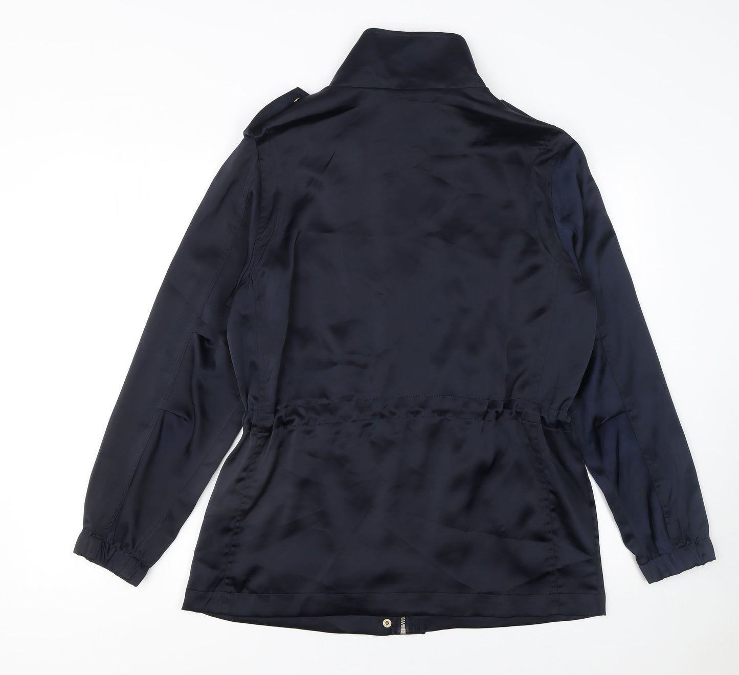 Womens UK Size 10 NEXT Blue Military Jacket