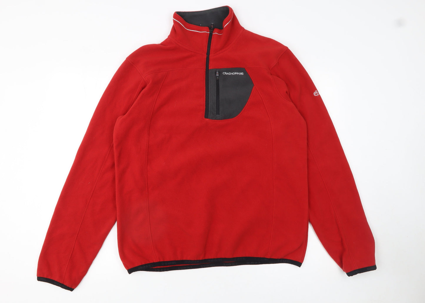 Mens UK Size M Craghoppers Red Pullover Sweatshirt