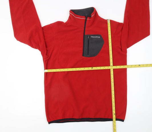 Mens UK Size M Craghoppers Red Pullover Sweatshirt