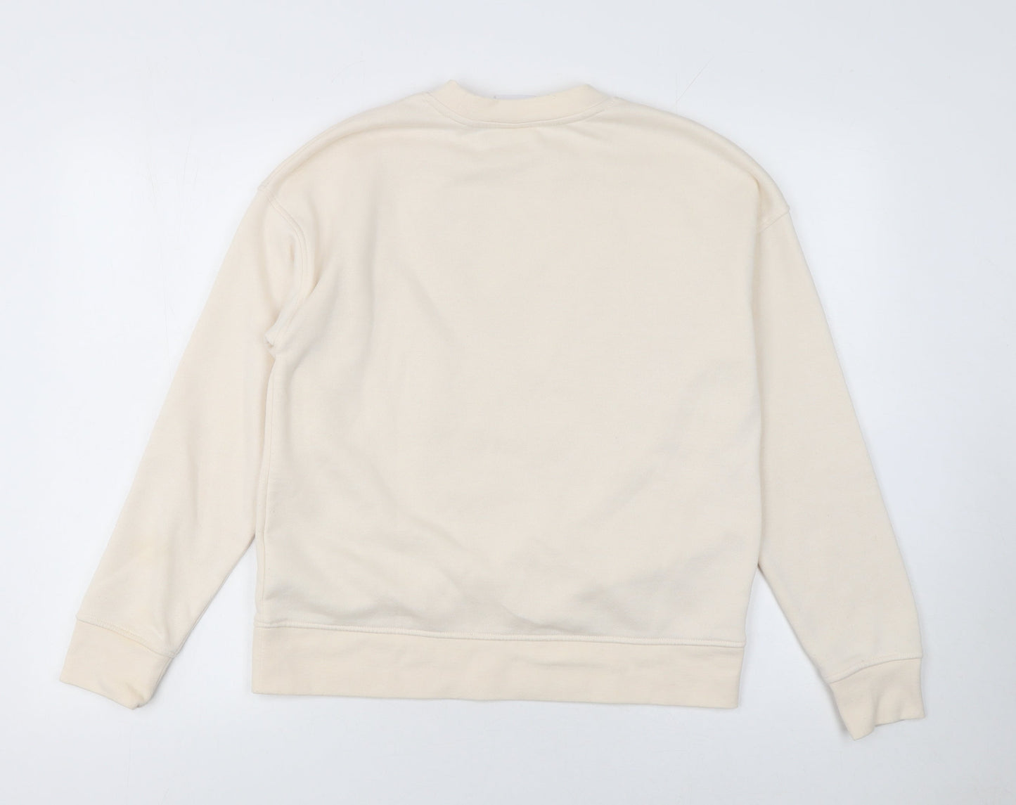 Womens UK Size XS Disney Beige Pullover Sweatshirt