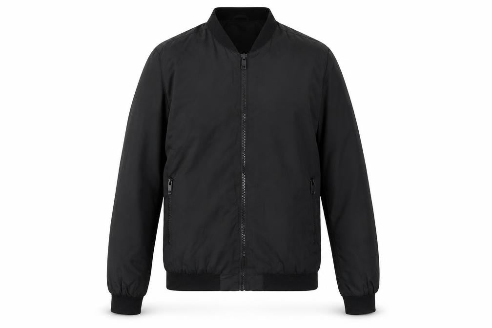 Mens UK Size S Cedar Wood State Black Gym & Training Running & Jogging Jacket