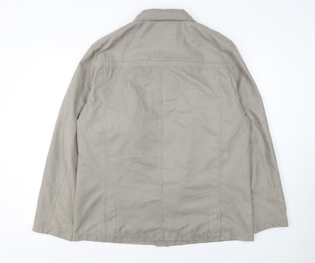 Mens UK Size 40 Jupiter Beige Basic Jacket