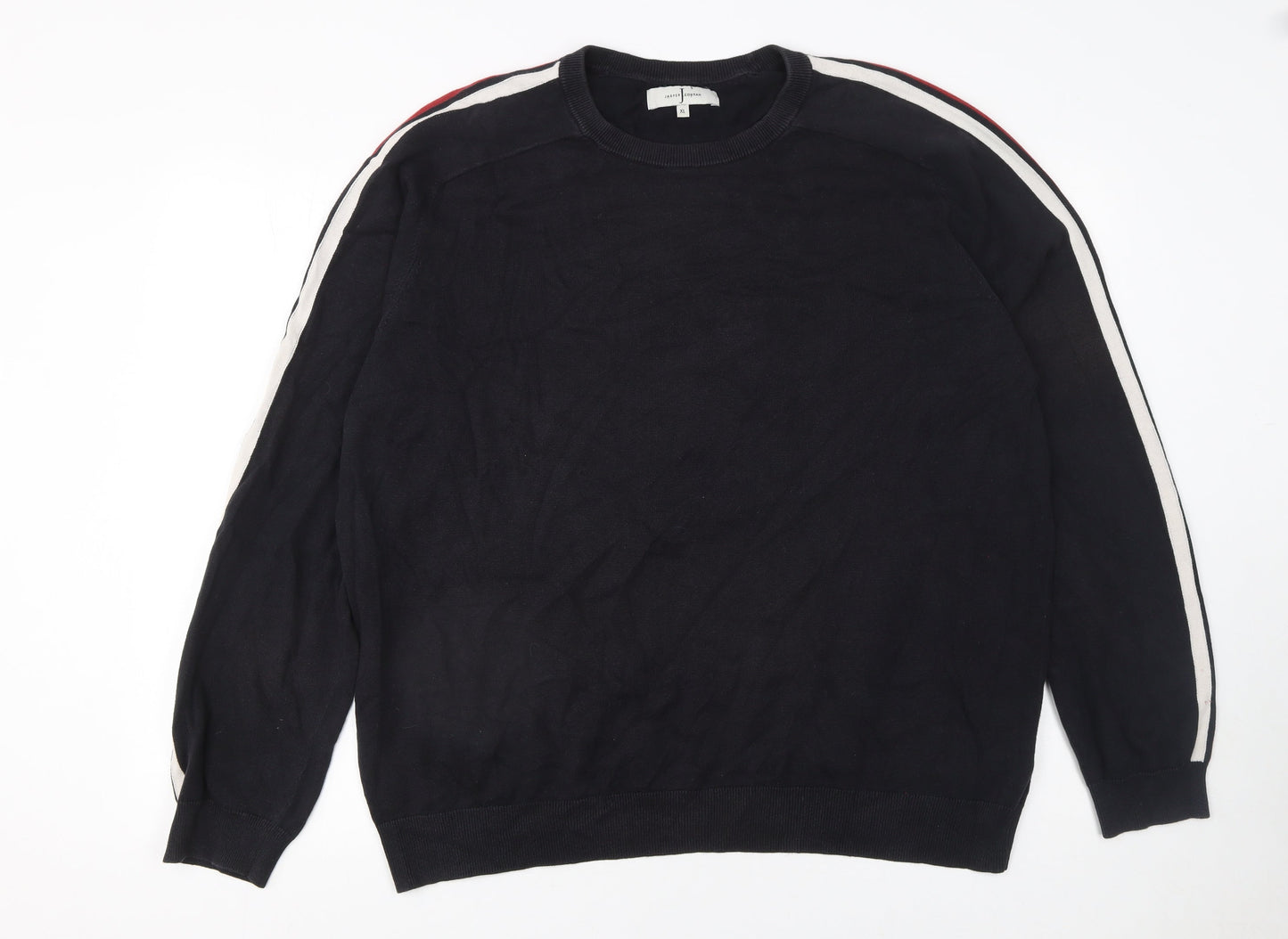 Mens UK Size XL Jasper Conran Black Pullover Jumper