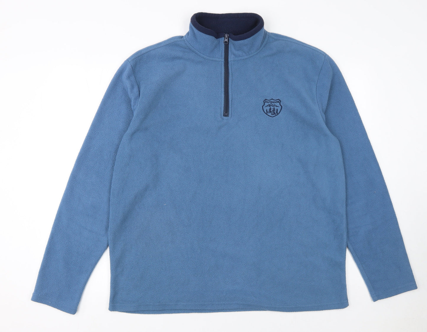 Mens UK Size L Atlas For Men Blue Pullover Sweatshirt