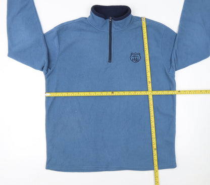 Mens UK Size L Atlas For Men Blue Pullover Sweatshirt