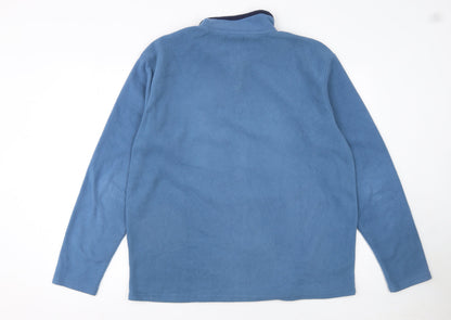 Mens UK Size L Atlas For Men Blue Pullover Sweatshirt