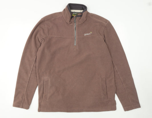 Mens UK Size M Gelert Brown Pullover Sweatshirt