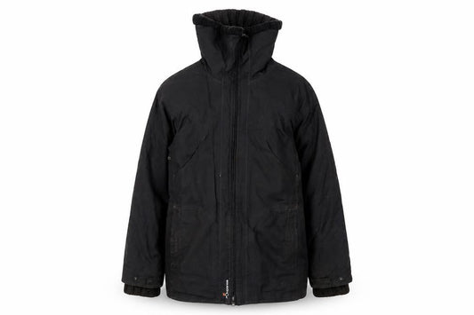 Womens UK Size S Decathlon Creation Black Parka Coat