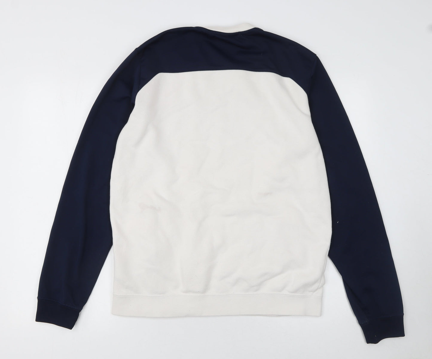 Mens UK Size M Nike White Pullover Sweatshirt