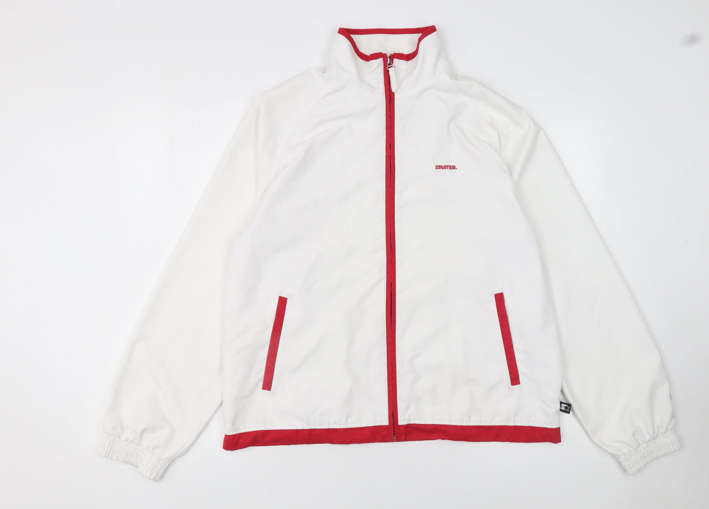 Womens UK Size 16 Starter White Running & Jogging Gym & Training Walking Jacket