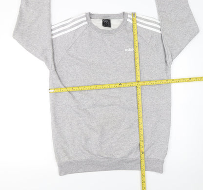 Womens UK Size XS adidas Grey Pullover Sweatshirt