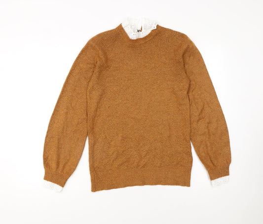 Womens UK Size 6 White Stuff Brown Pullover Jumper