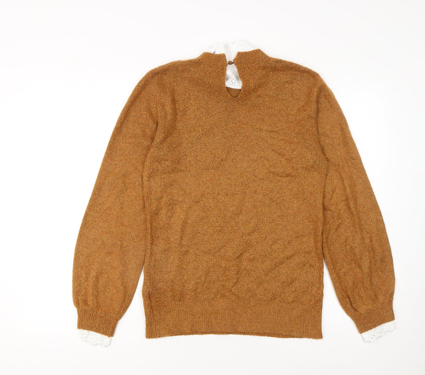 Womens UK Size 6 White Stuff Brown Pullover Jumper