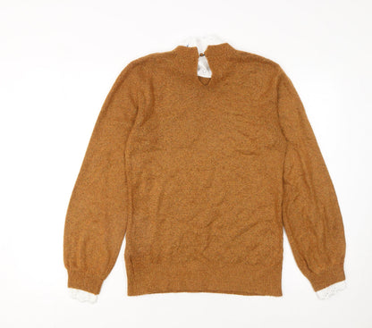 Womens UK Size 6 White Stuff Brown Pullover Jumper