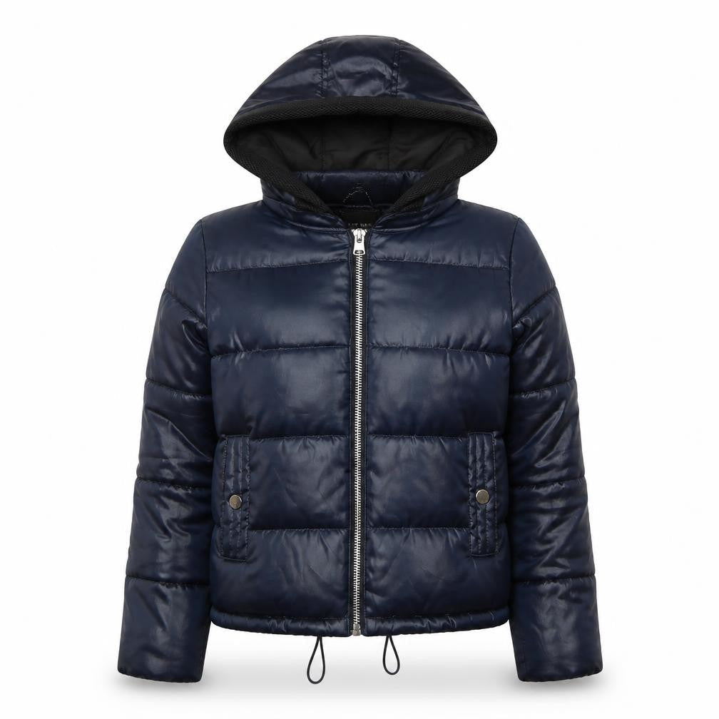 Womens UK Size 8 NEXT Blue Puffer Jacket
