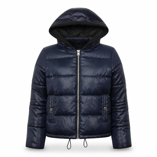 Womens UK Size 8 NEXT Blue Puffer Jacket