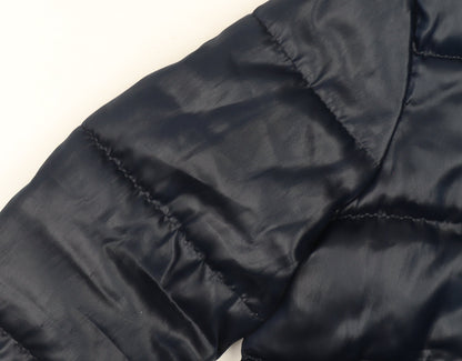 Womens UK Size 8 NEXT Blue Puffer Jacket