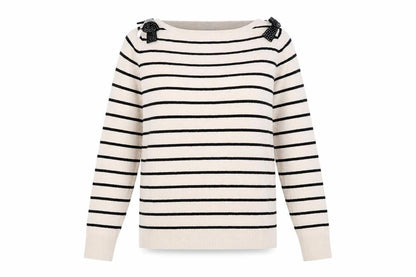Womens UK Size S Oasis Beige Pullover Jumper