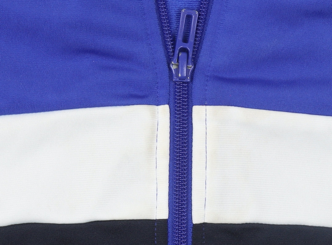 Boys UK Size 10 Years adidas Blue Track Jacket