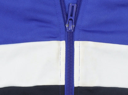 Boys UK Size 10 Years adidas Blue Track Jacket