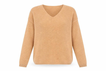 Womens UK Size L Grace & Mila Beige Pullover Jumper