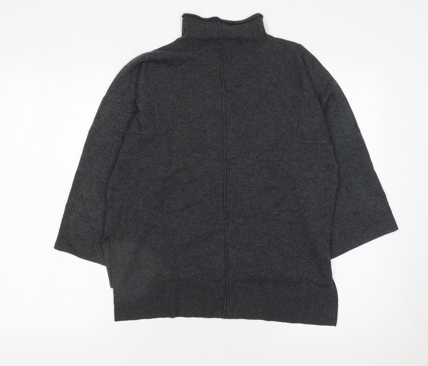 Womens UK Size XS French Connection Grey Full Zip Jumper