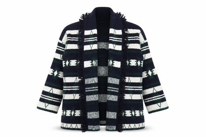 Womens UK Size M Tahari Multicoloured Cardigan Jumper