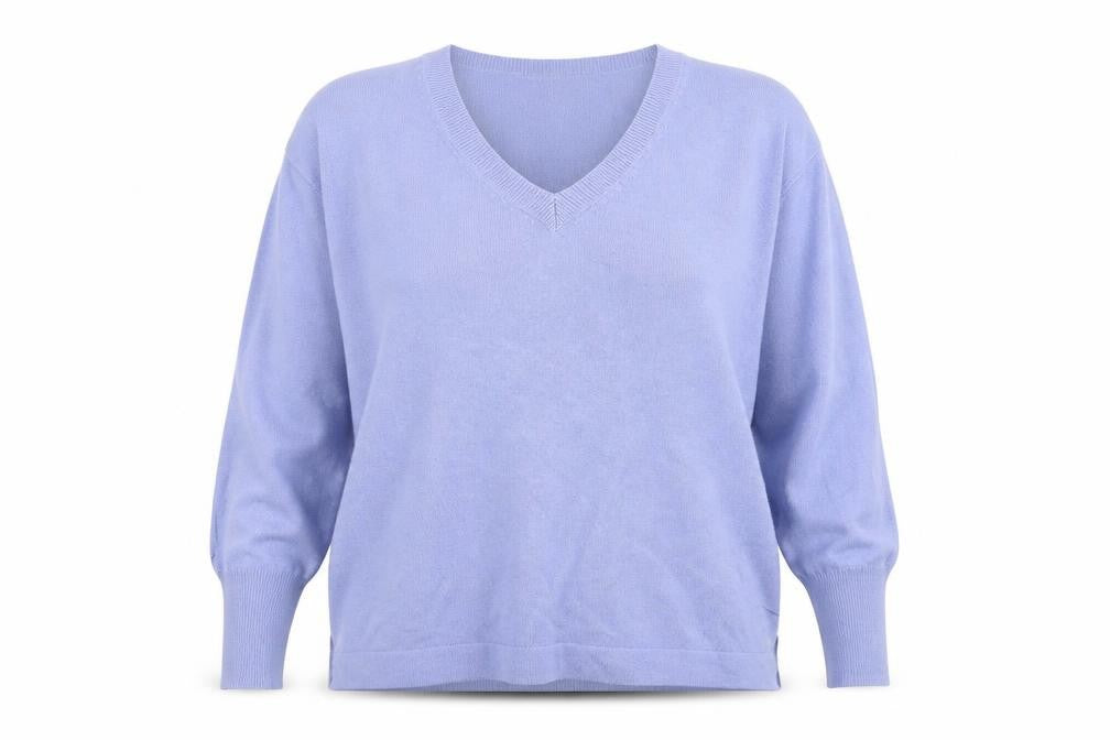 Womens UK Size S Marks and Spencer Blue Pullover Jumper
