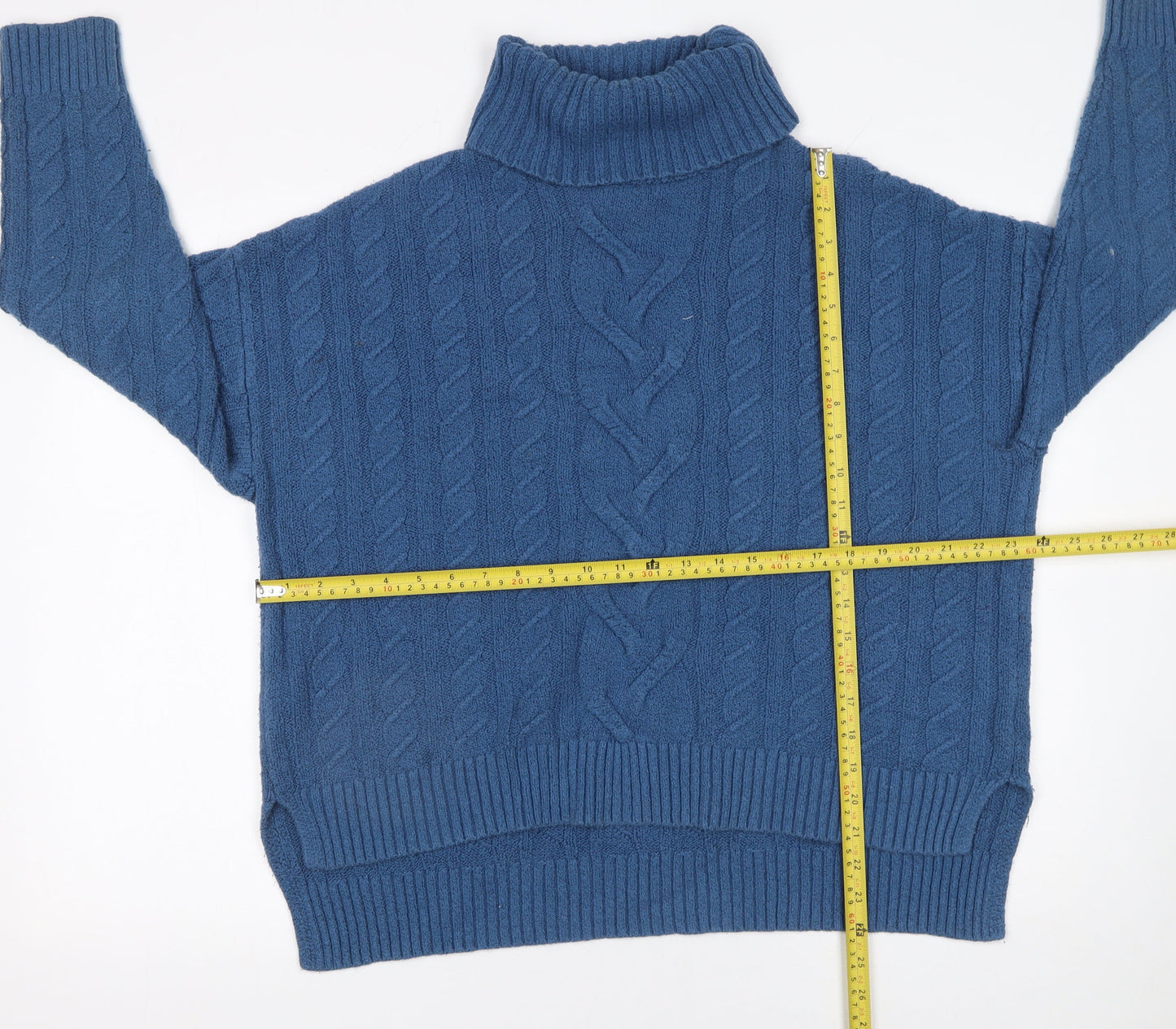 Womens UK Size L JOIE Blue Pullover Jumper